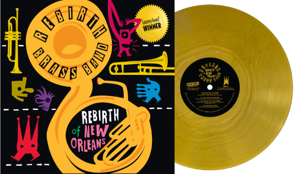 Rebirth Brass Band - Rebirth of New Orleans on Translucent Gold Vinyl